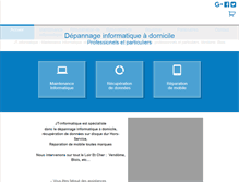 Tablet Screenshot of jt-informatique.fr